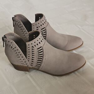 Women's Taupe Ankle Boots